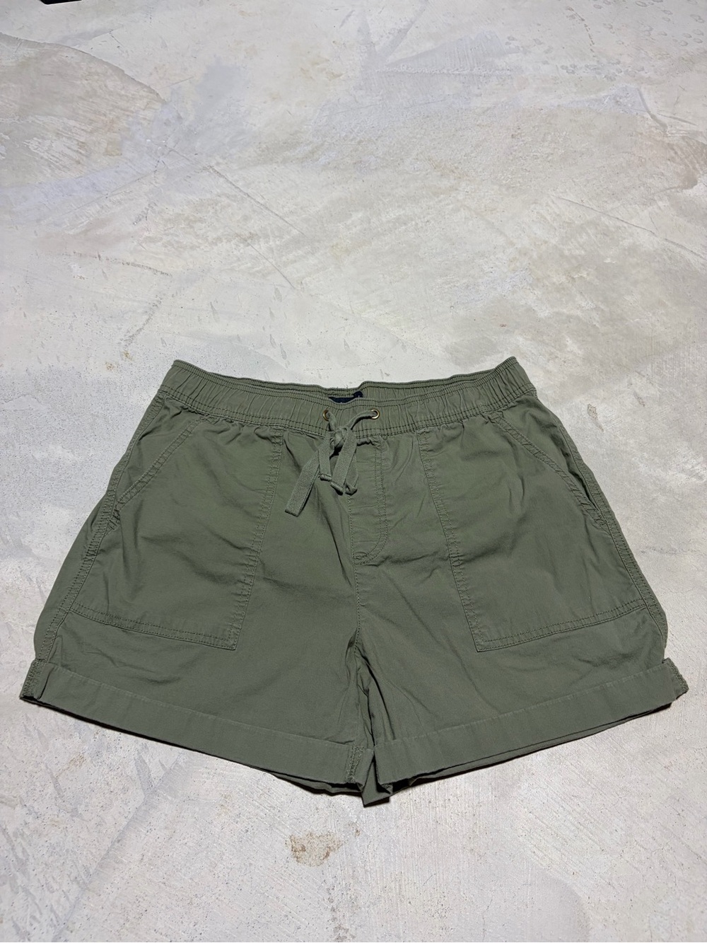 Sanctuary green Drawstring Utility Shorts large